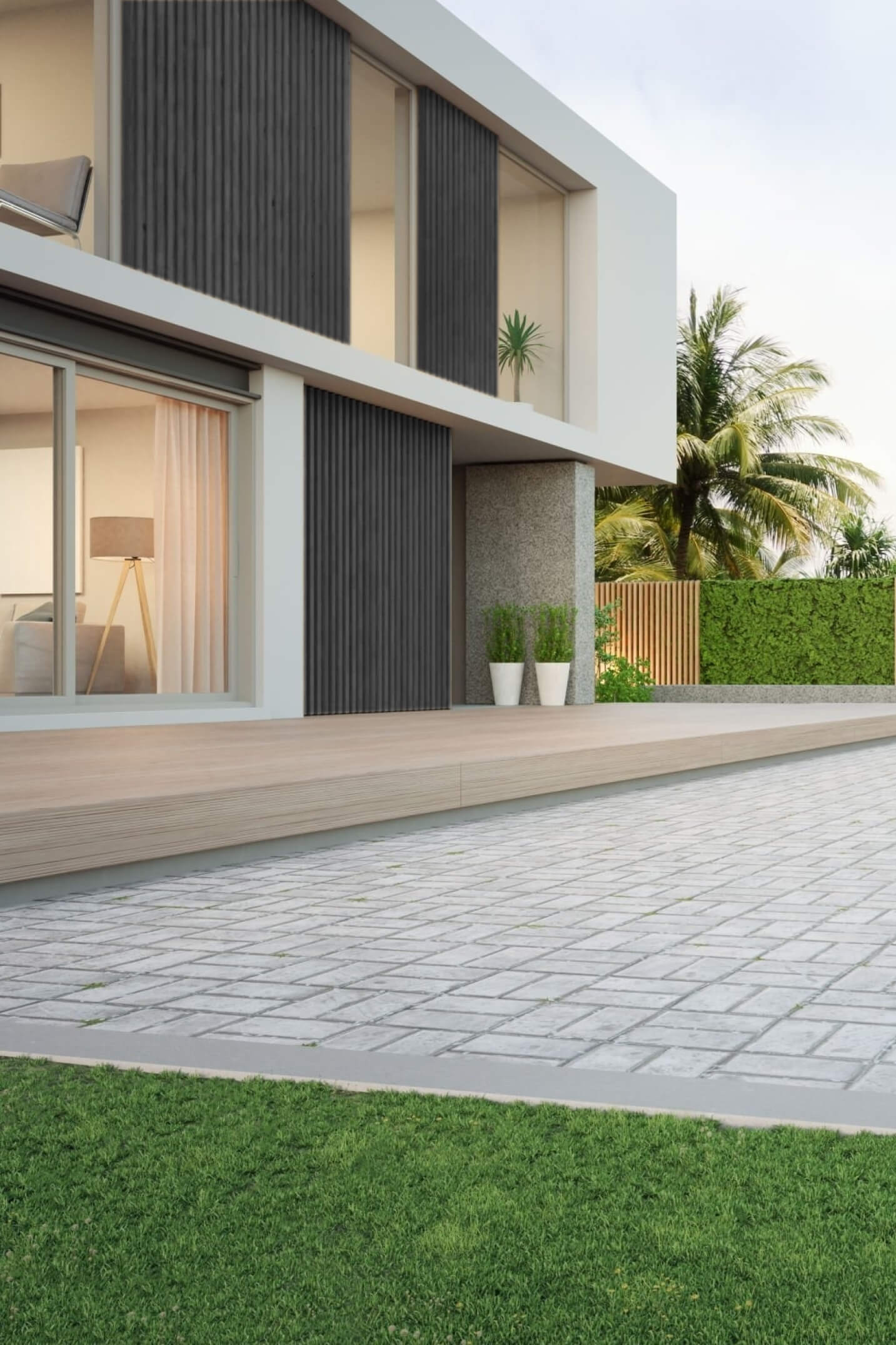 Composite Wall Cladding Charcoal